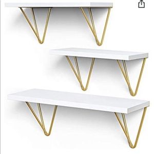 Floating shelves